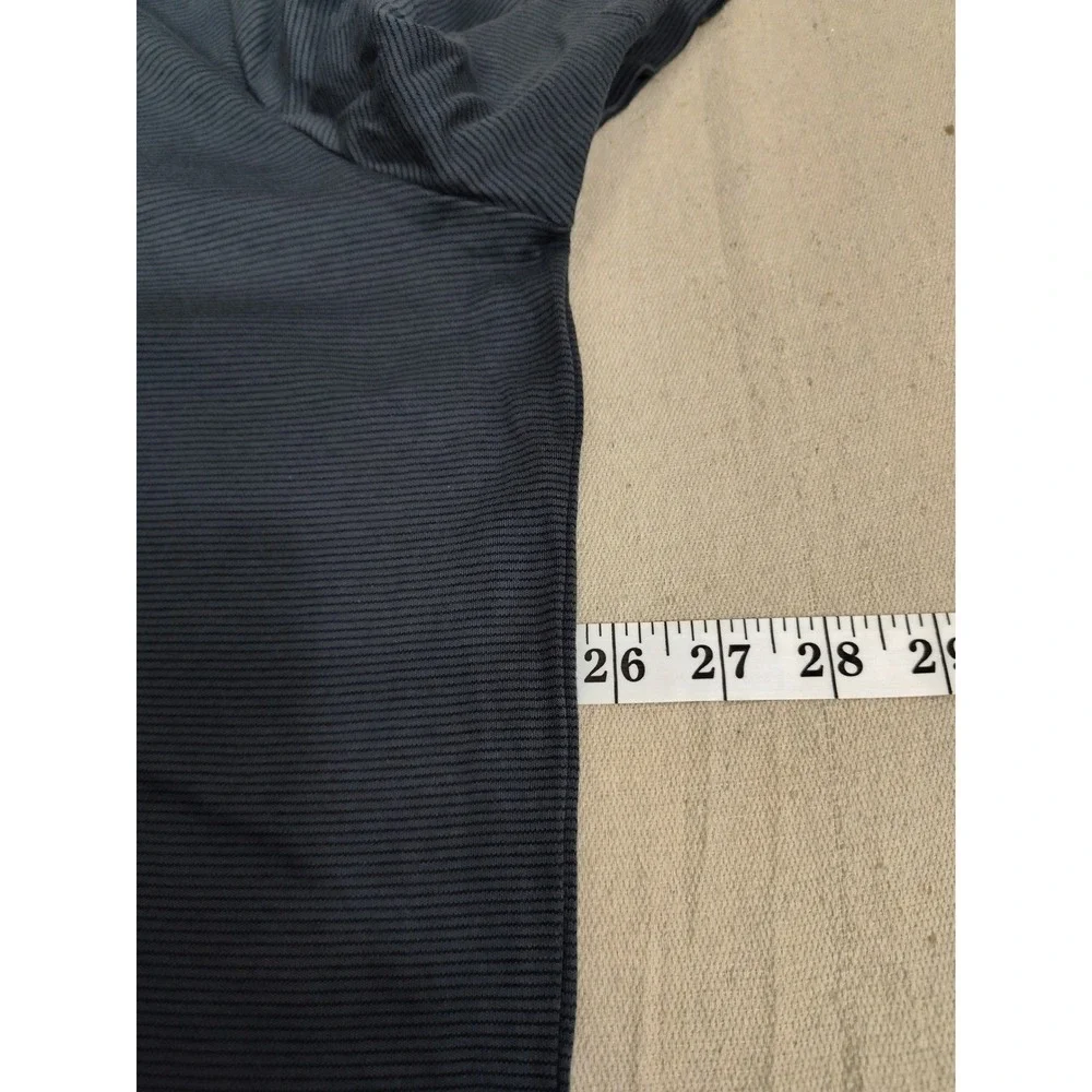 Banana Republic Luxe Touch Performance Tee Mens XXL Gray Cotton Textured T-Shirt